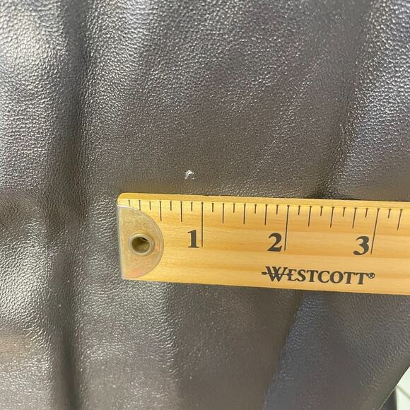 Vintage Adidas Mens Leather Bomber Jacket Black Size 36 - Picture 6 of 8